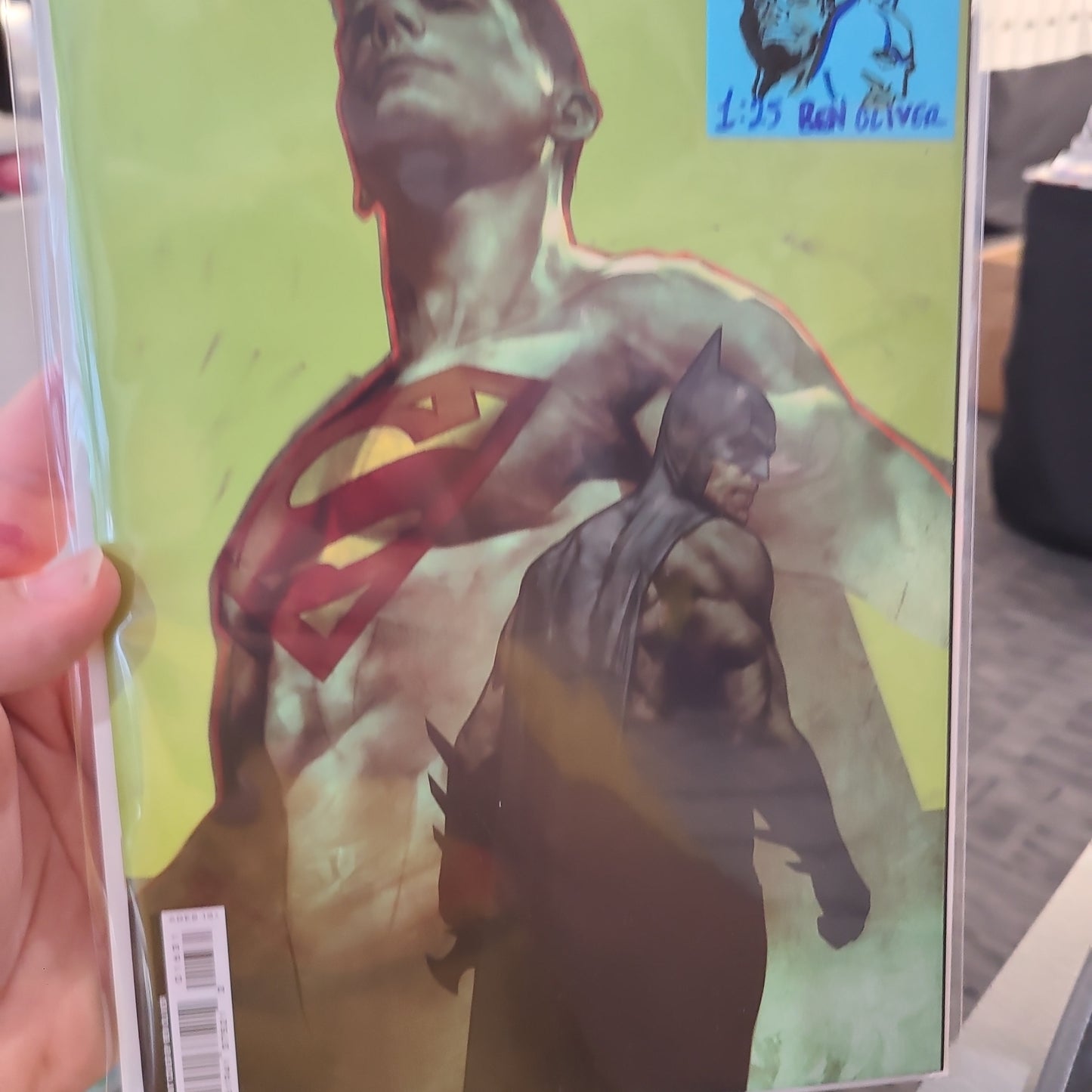 BATMAN/SUPERMAN: WORLD'S FINEST #16 1:25 BY BEN OLIVER