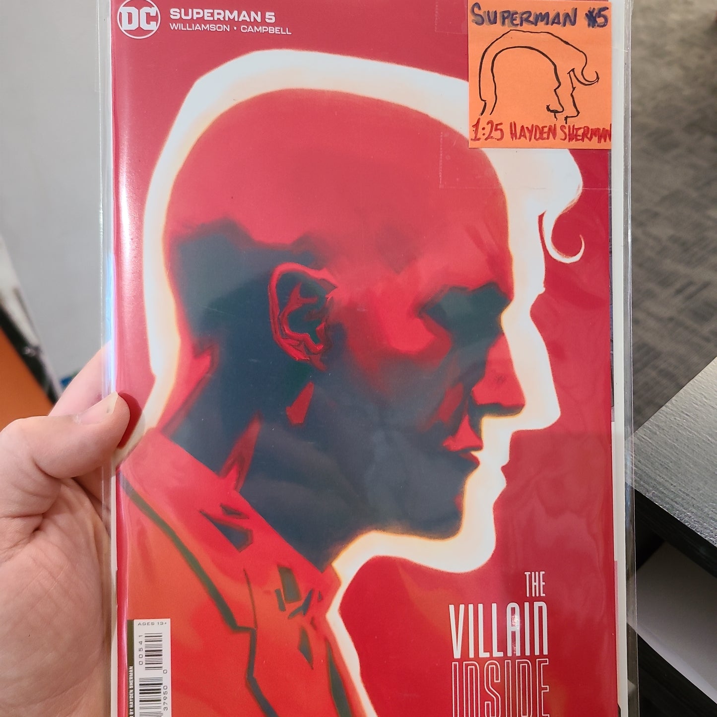 SUPERMAN #5 1:25 BY HAYDEN SHERMAN