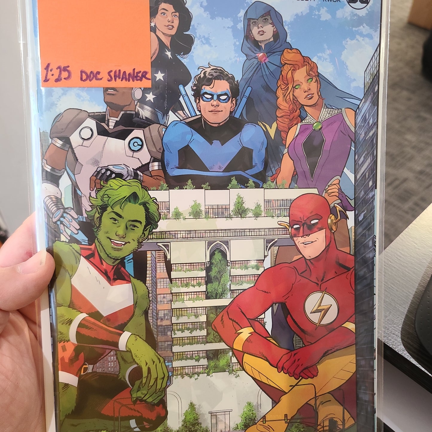 TITANS #2 1:25 BY "DOC" SHANER
