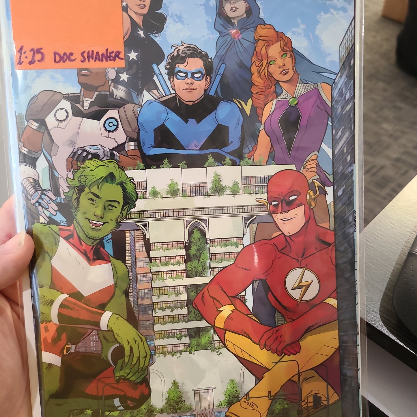 TITANS #2 1:25 BY "DOC" SHANER