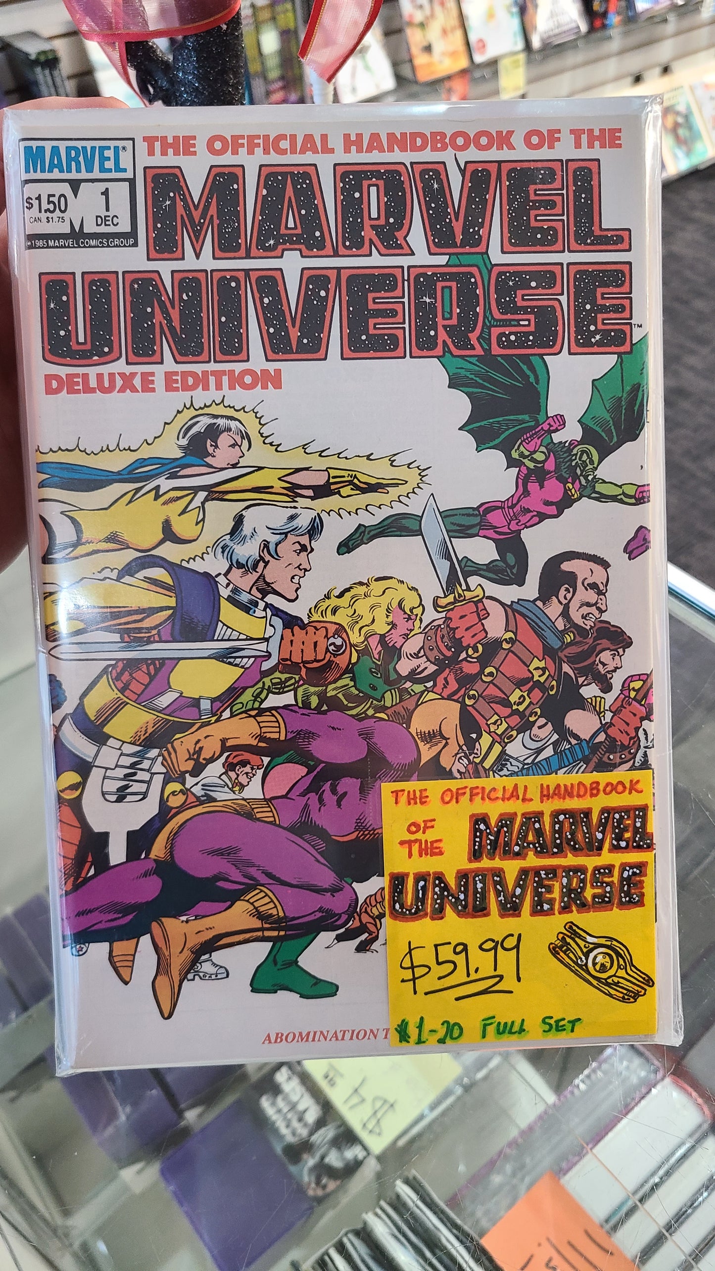 Official Handbook Marvel Universe 1-20 Set