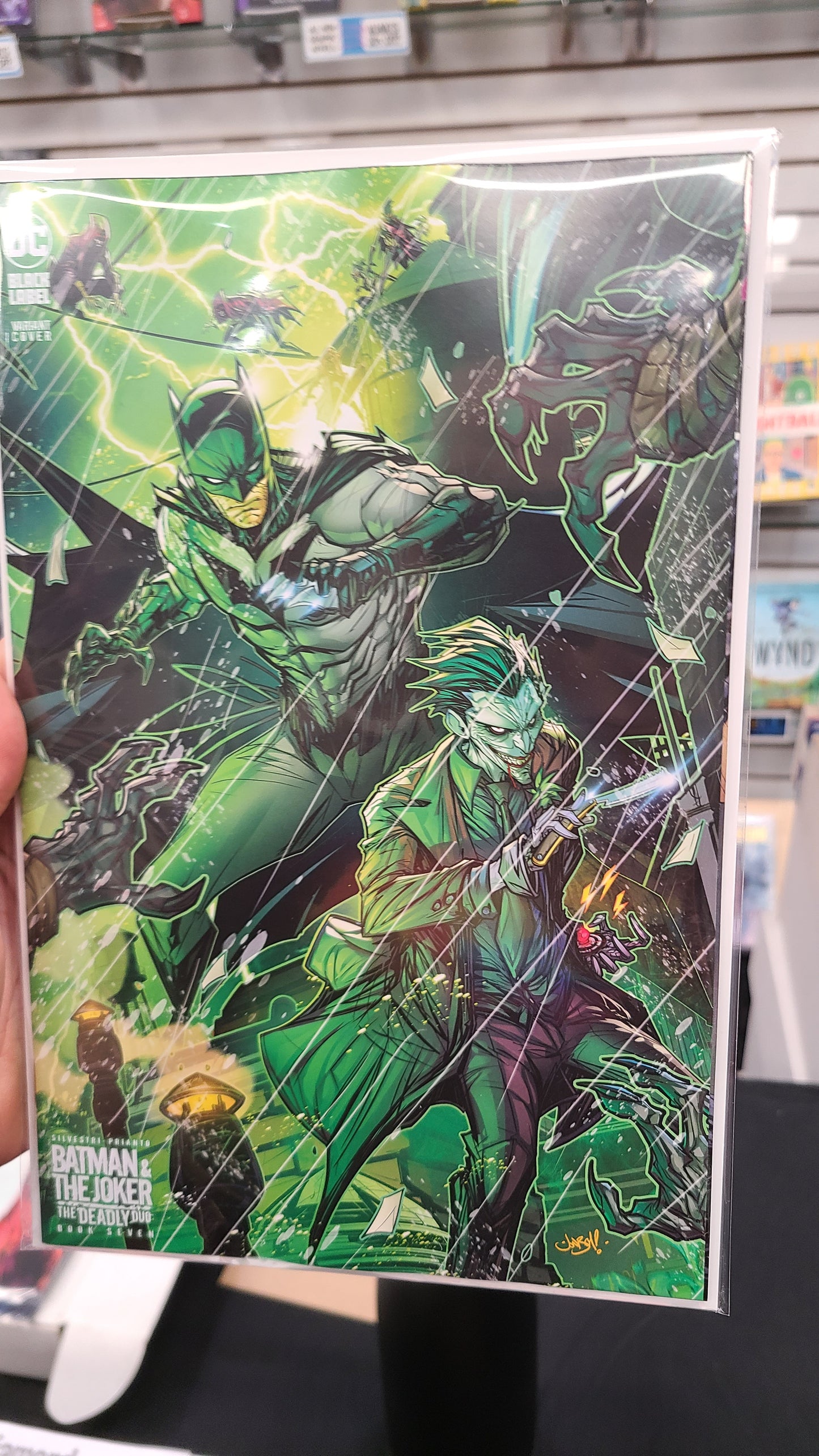BATMAN/JOKER: DEADLY DUO #7 1:25 BY JONBOY MEYERS
