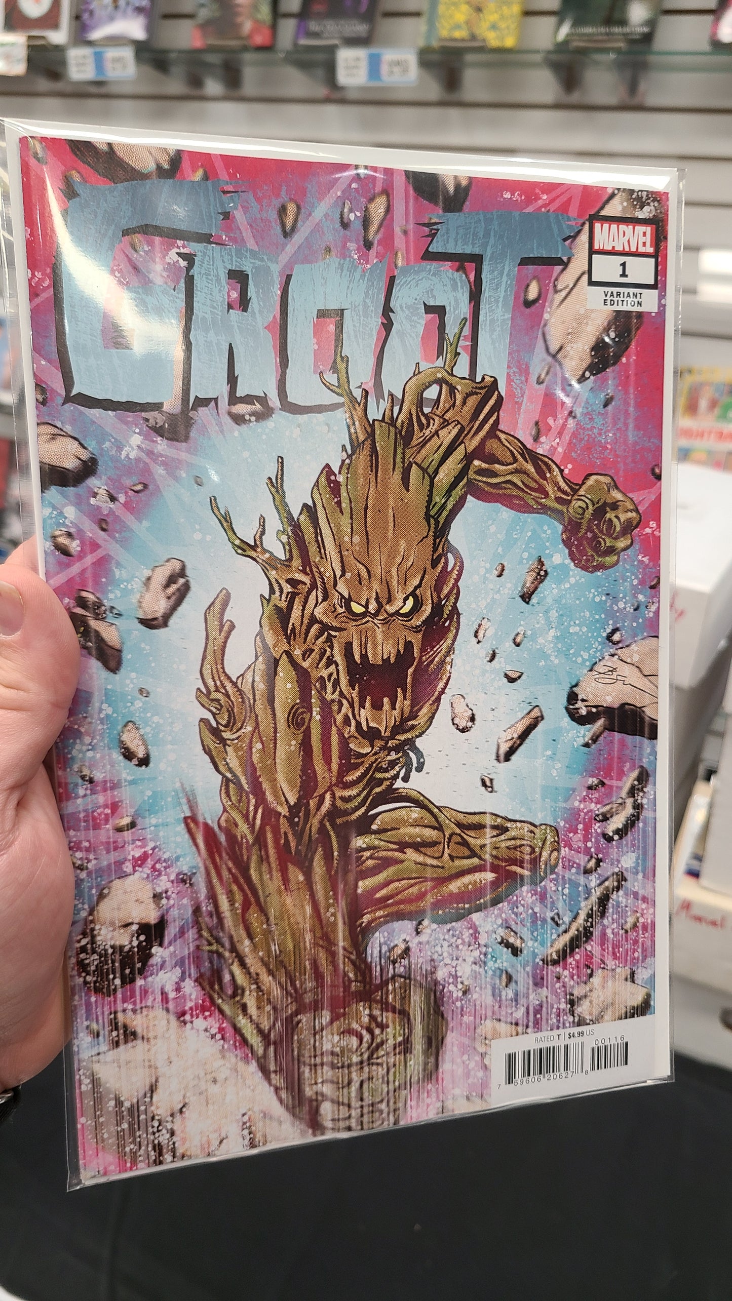 GROOT #1 1:25 BY BEN SU