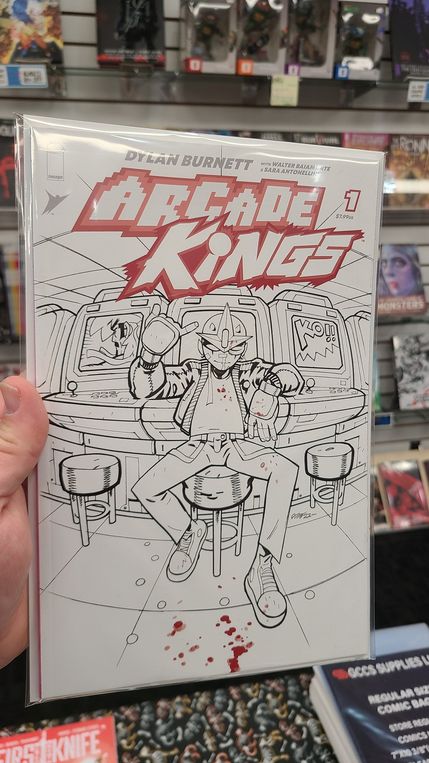 ARCADE KINGS #1 1:15 BY DYLAN BURNETT