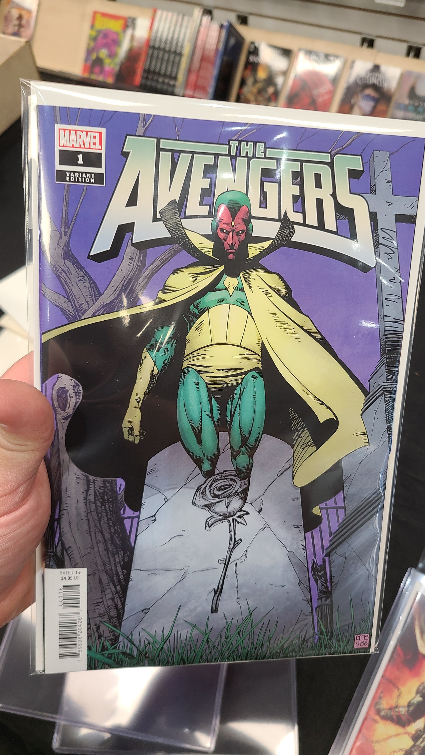 AVENGERS #1 1:50 HIDDEN GEM BY PAUL SMITH