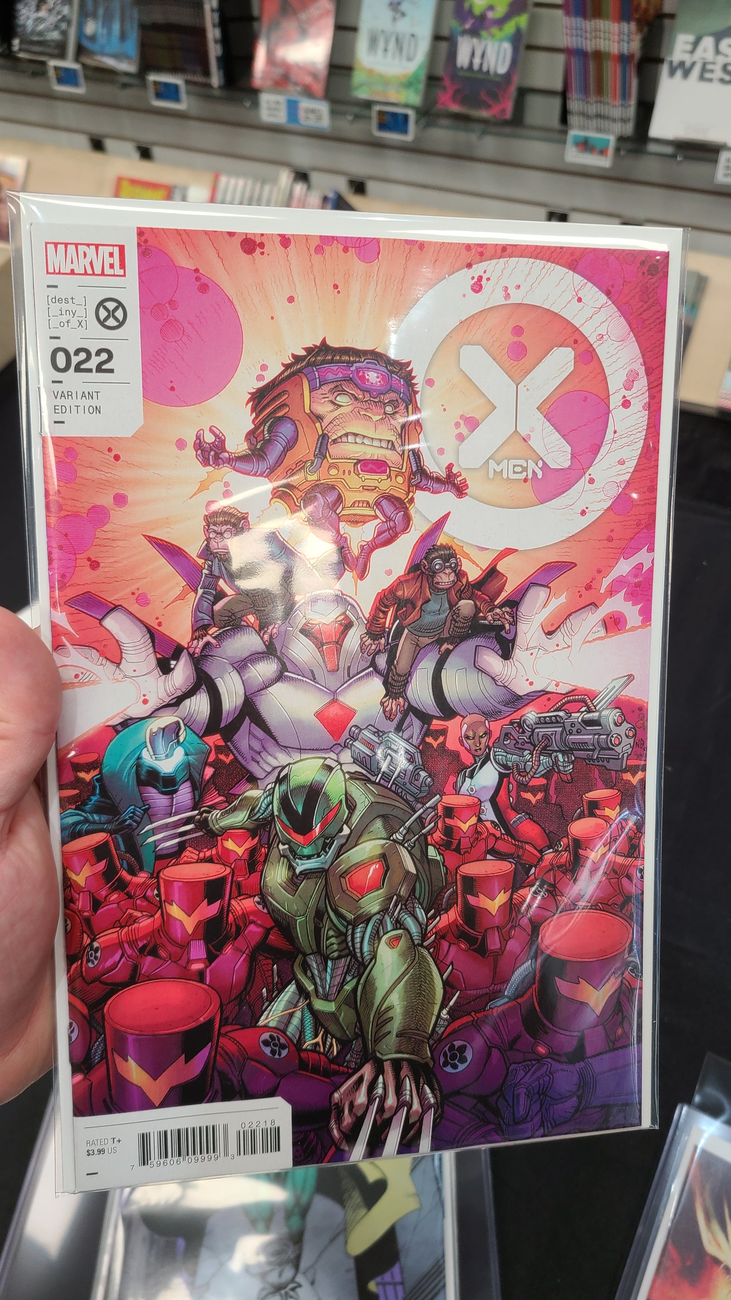 X-MEN #22 1:25 BY NICK BRADSHAW