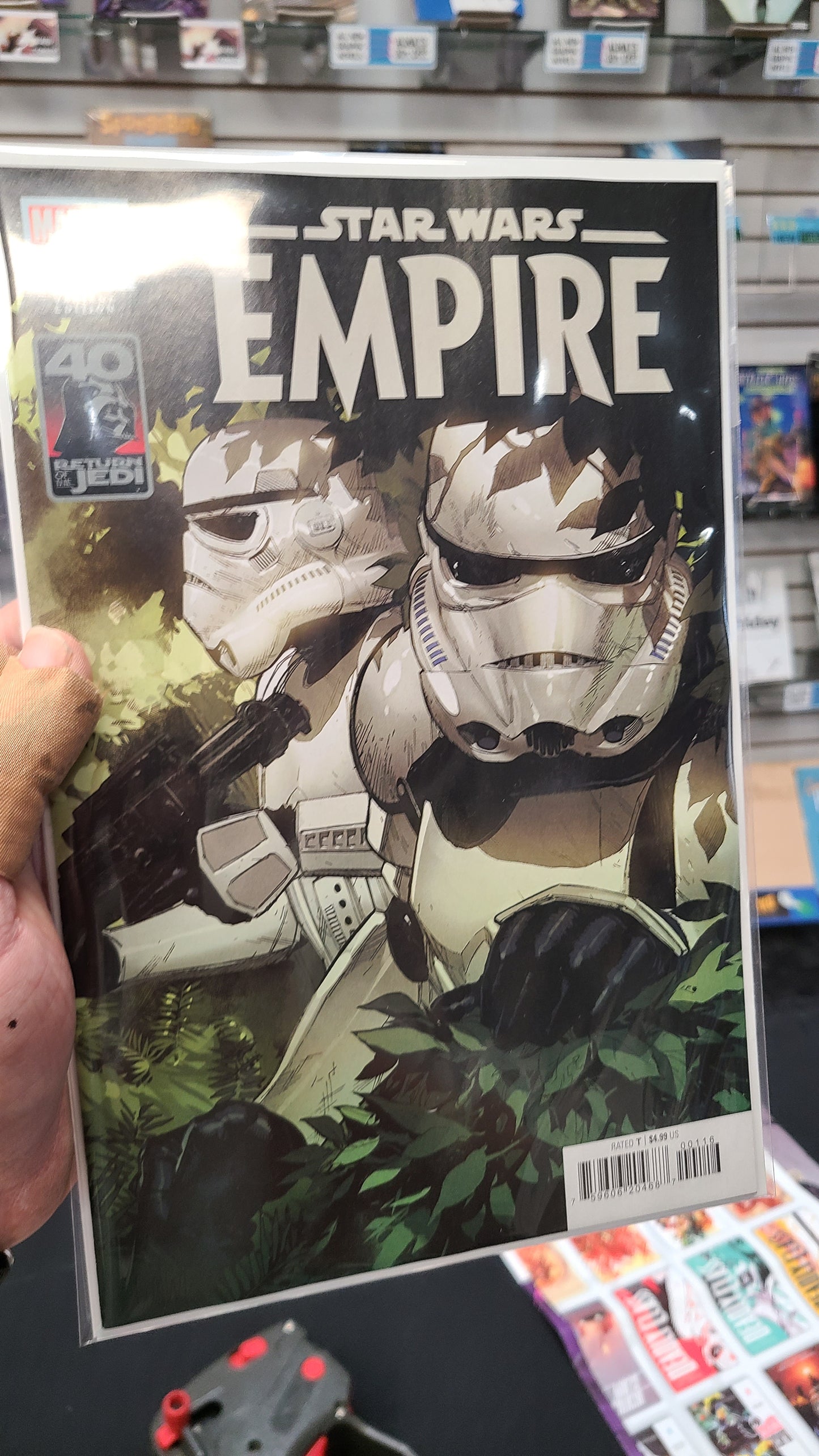 STAR WARS RETURN OF THE JEDI: THE EMPIRE #1 1:25 BY LEINIL YU