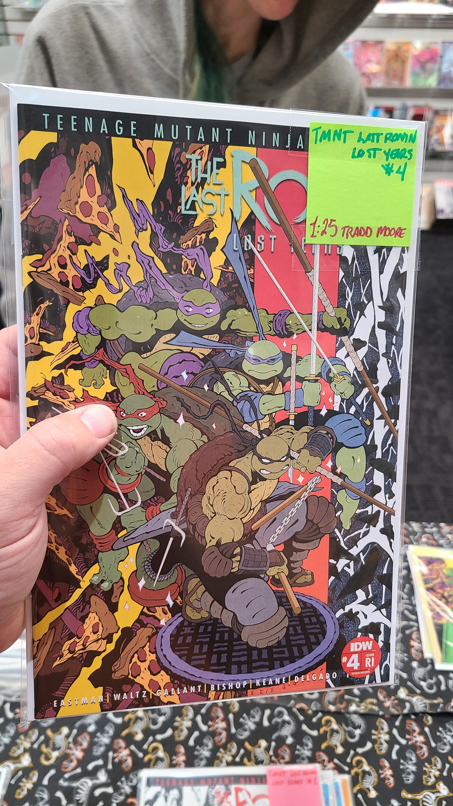 TMNT LAST RONIN: THE LOST YEARS #4 1:25 BY TRADD MOORE