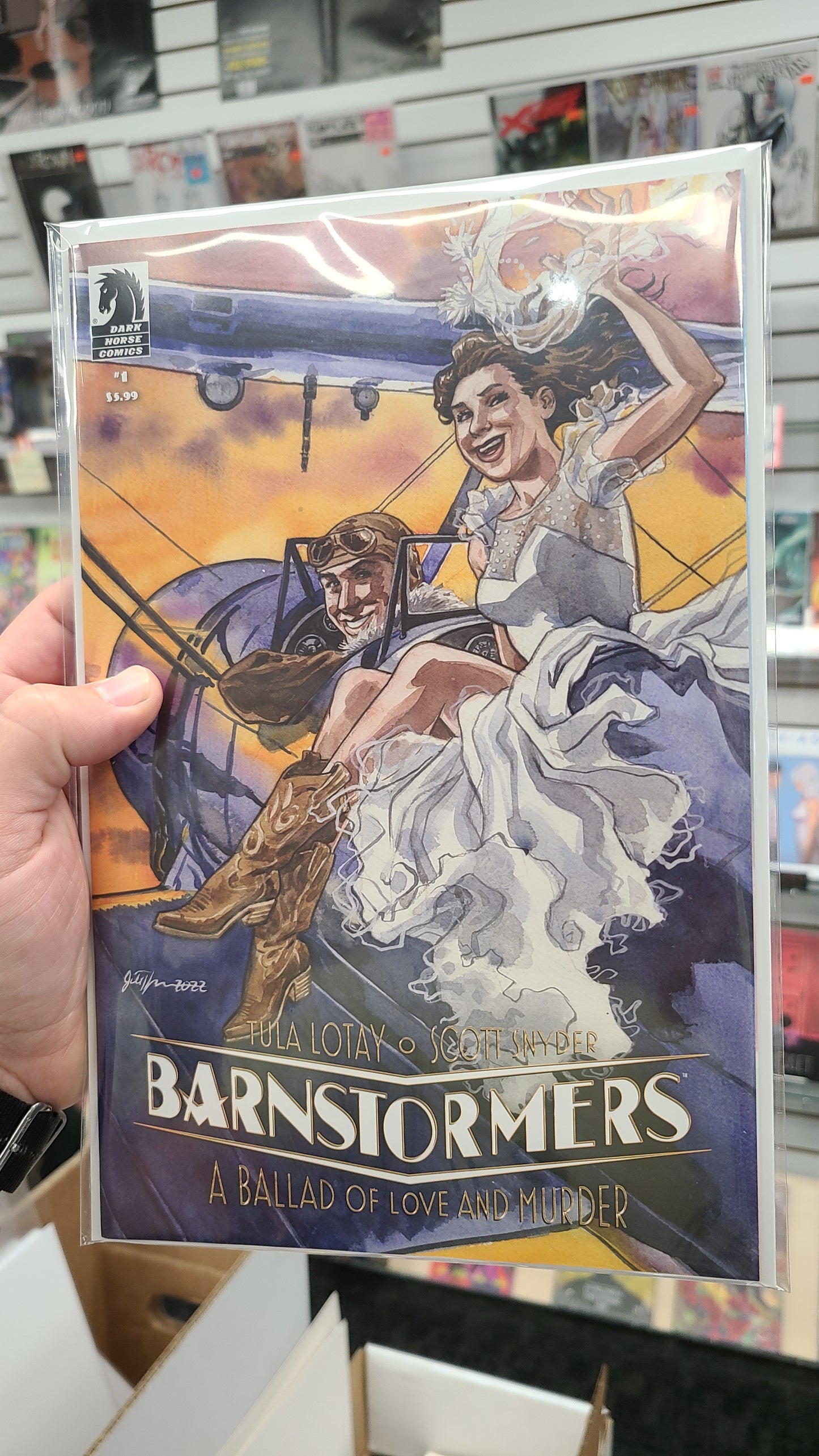 BARNSTORMERS #1 1:10 BY JILL THOMPSON