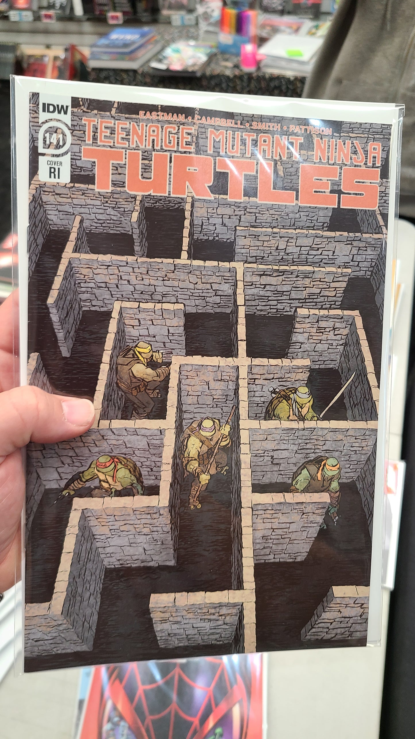 TMNT ONGOING #141 1:10 BY JESSE LONERGAN