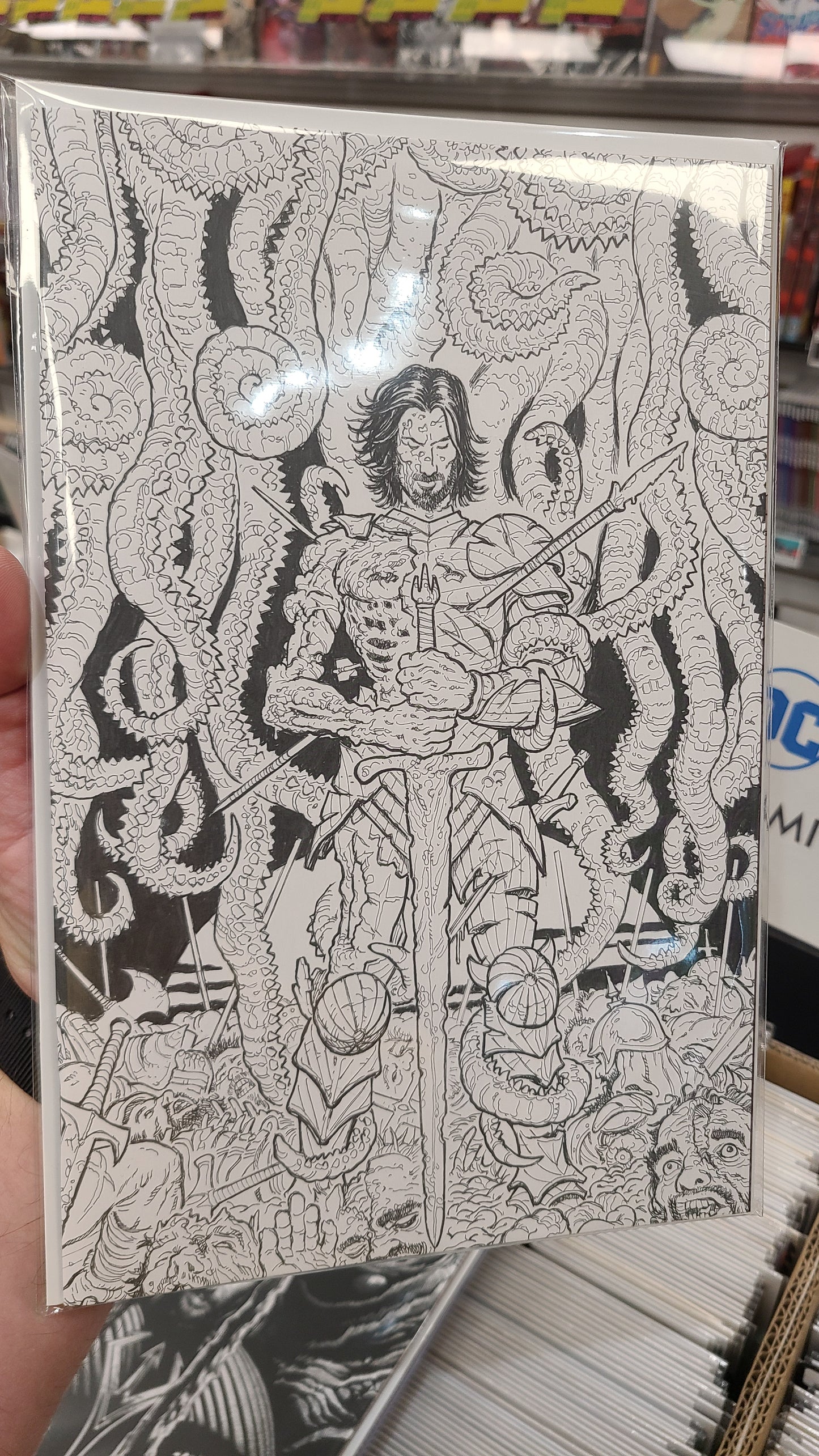 BRZRKR: POETRY OF MADNESS #1 ONE PER STORE UNLOCKABLE BY STEVE SKROCE