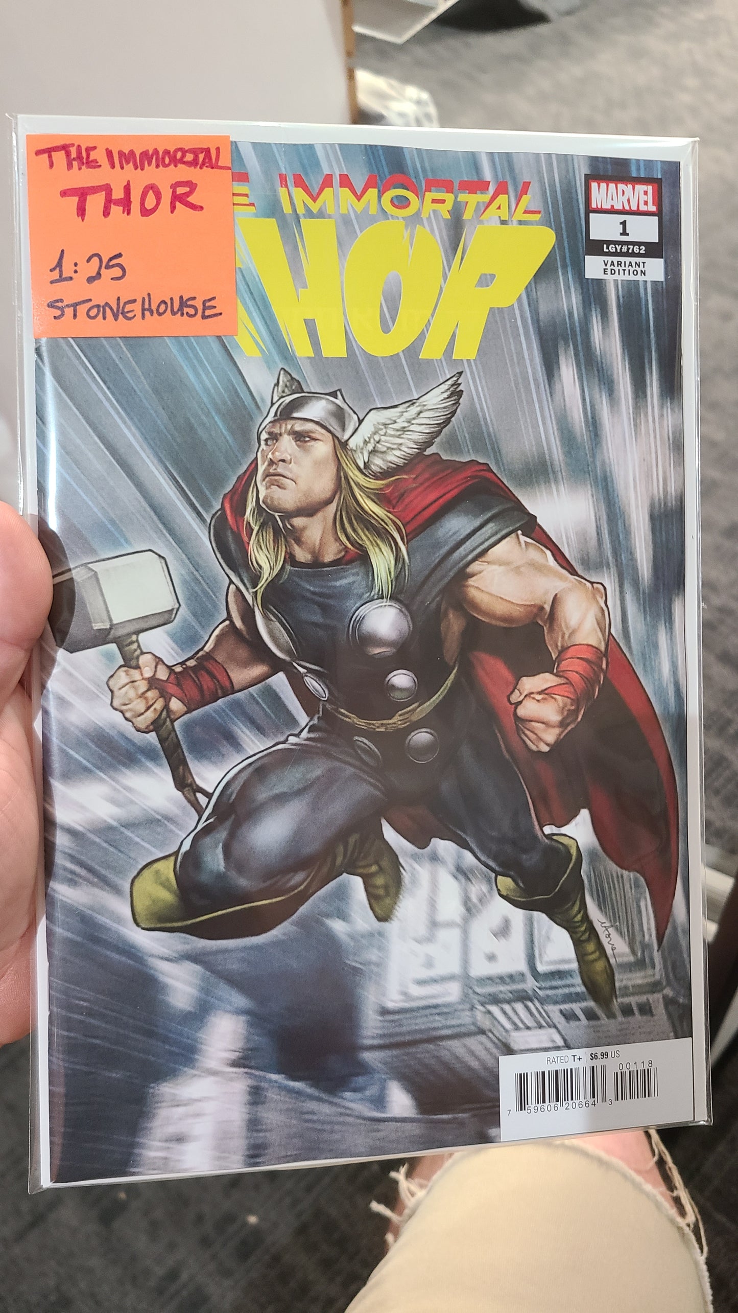 IMMORTAL THOR #1 1:25 BY STONEHOUSE