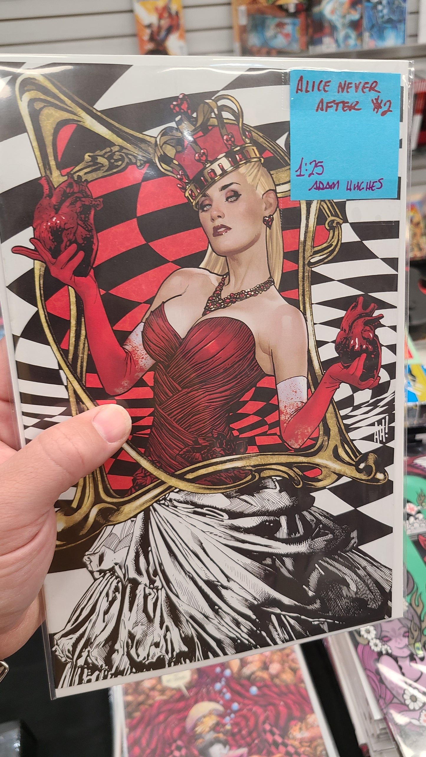 ALICE NEVER AFTER #2 1:25 BY ADAM HUGHES