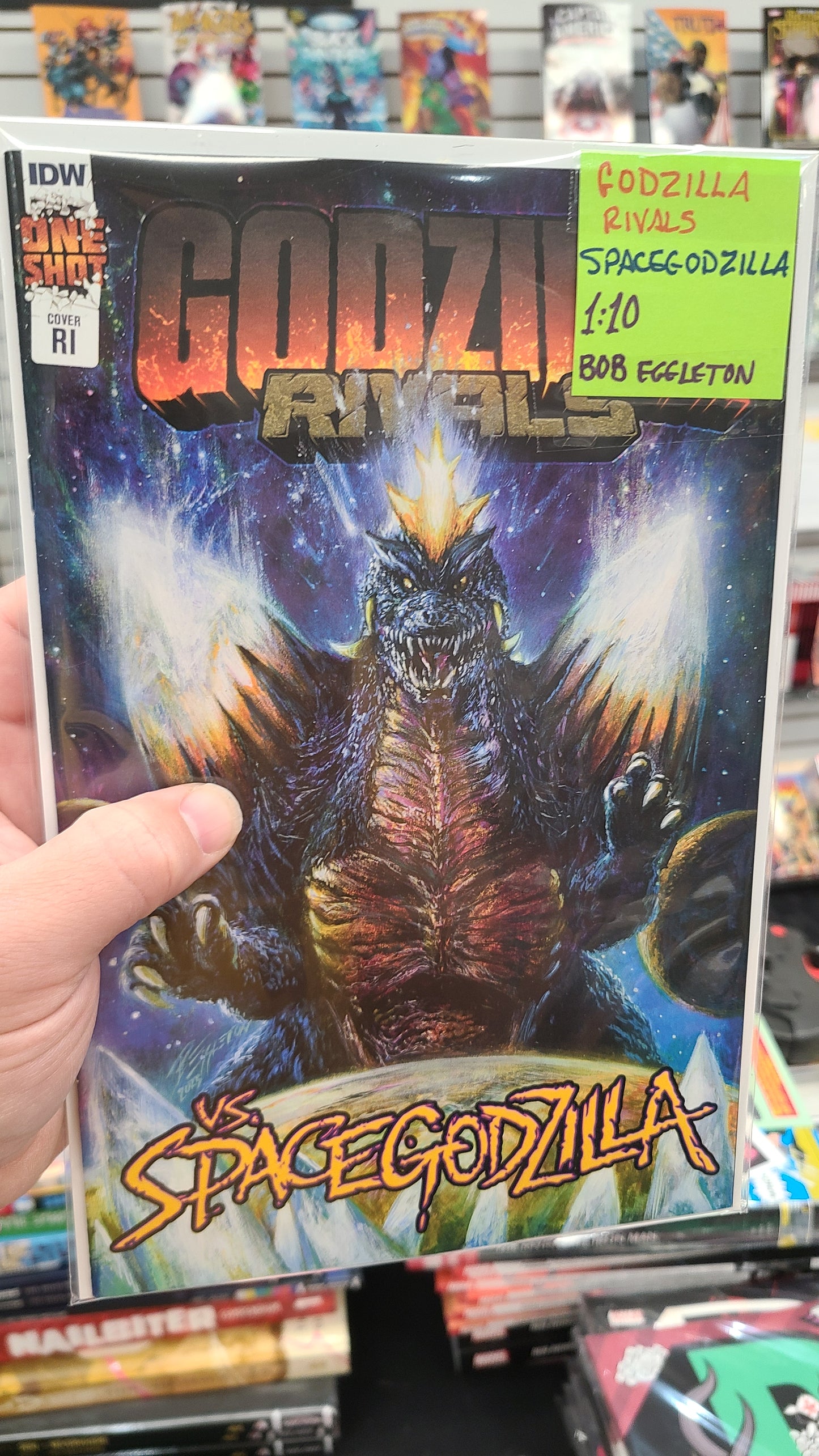 GODZILLA RIVALS VS SPACEGODZILLA 1:10 BY BOB EGGLETON