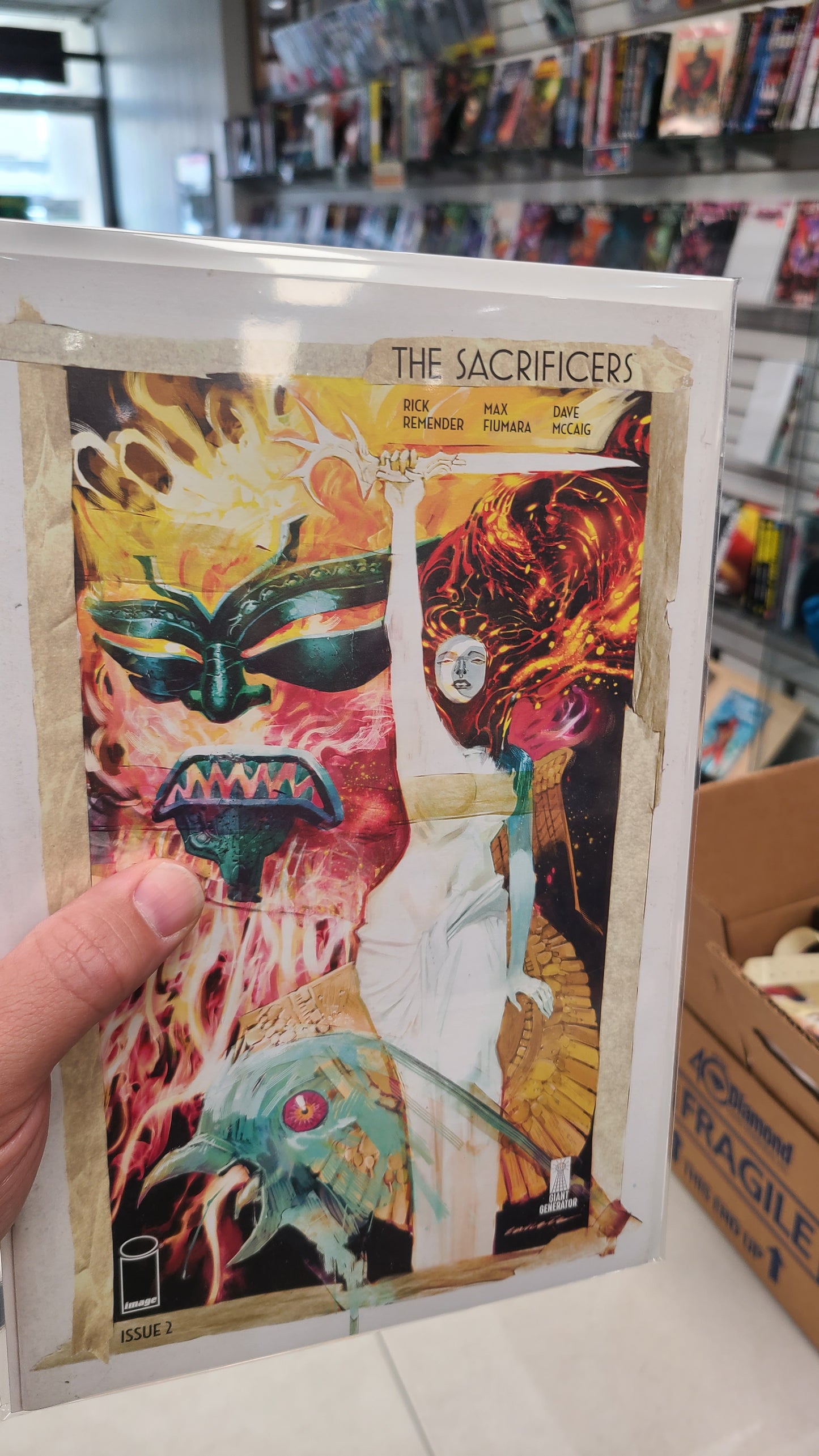 SACRIFICERS #2 1:10 BY ERIC CANETE