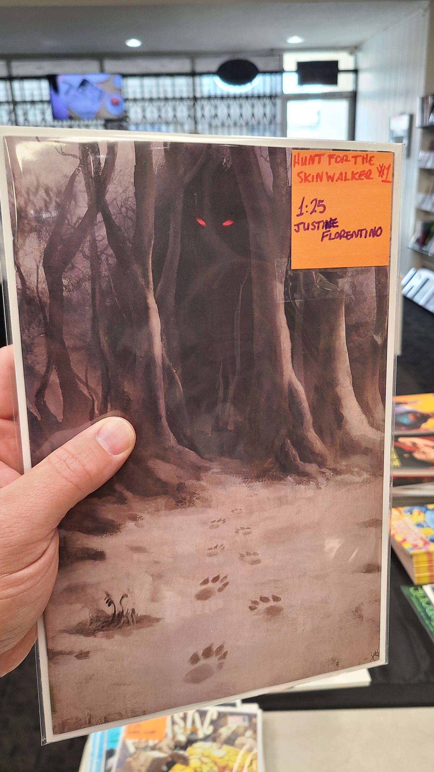 HUNT FOR THE SKINWALKER #1 1:25 BY JUSTINE FLORENTINO