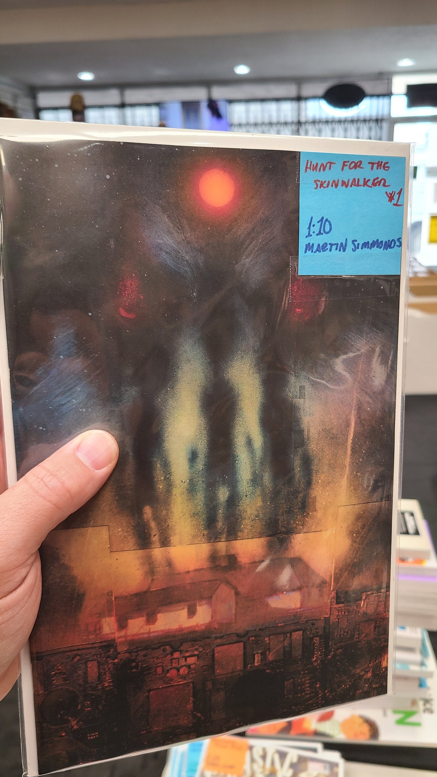 HUNT FOR THE SKINWALKER #1 1:10 BY MARTIN SIMMONDS