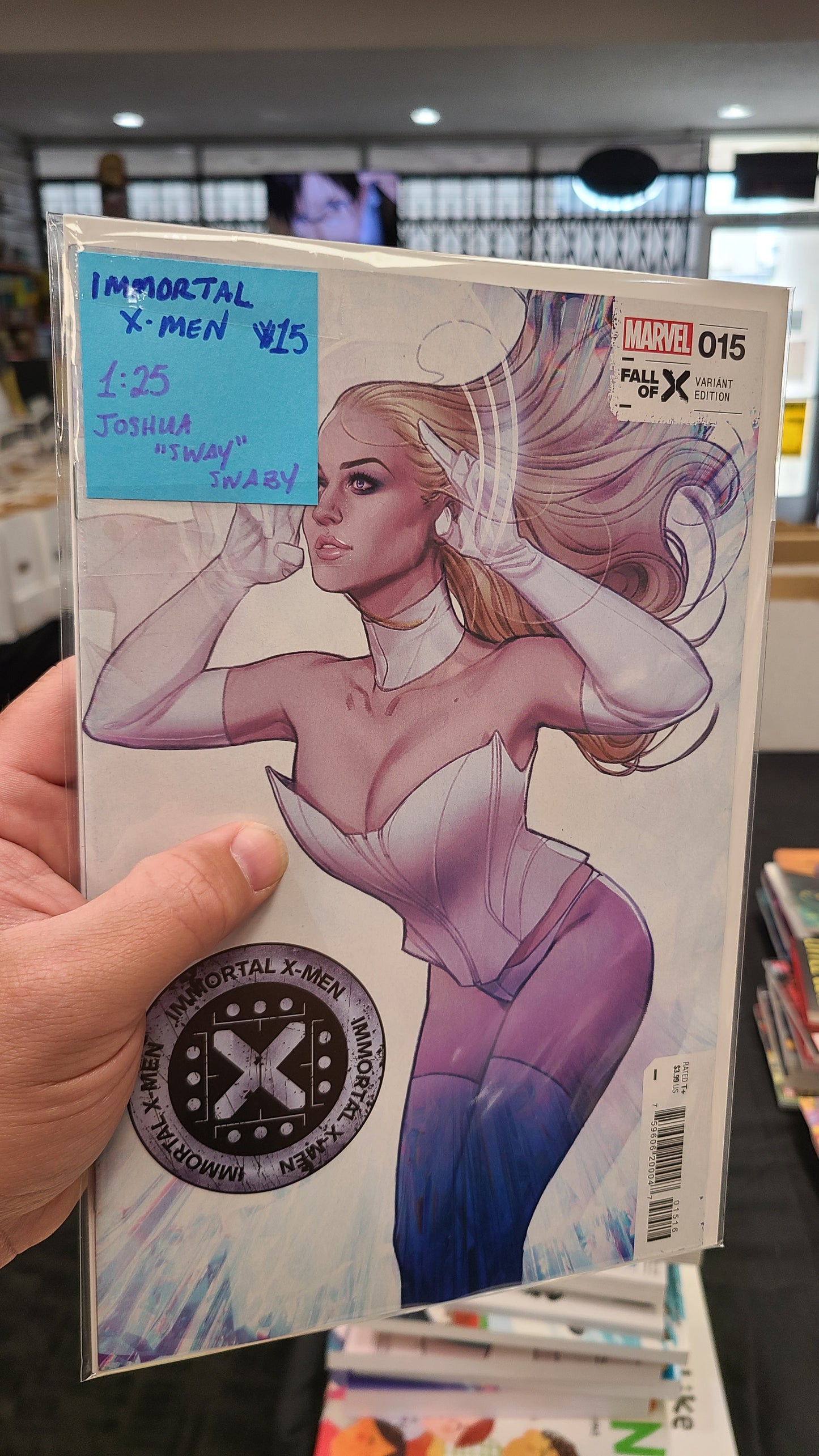 IMMORTAL X-MEN #15 1:25 BY JOSHUA "SWAY" SWABY