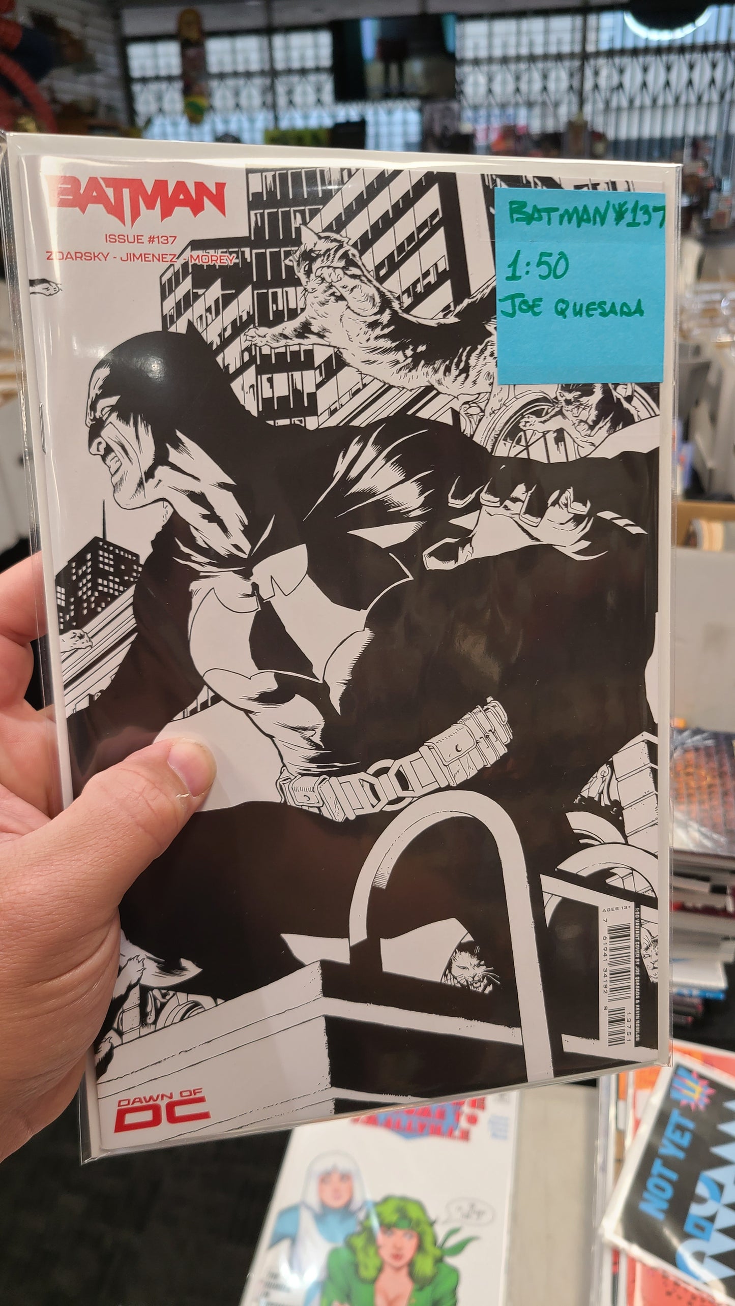BATMAN #137 1:50 BY JOE QUESADA