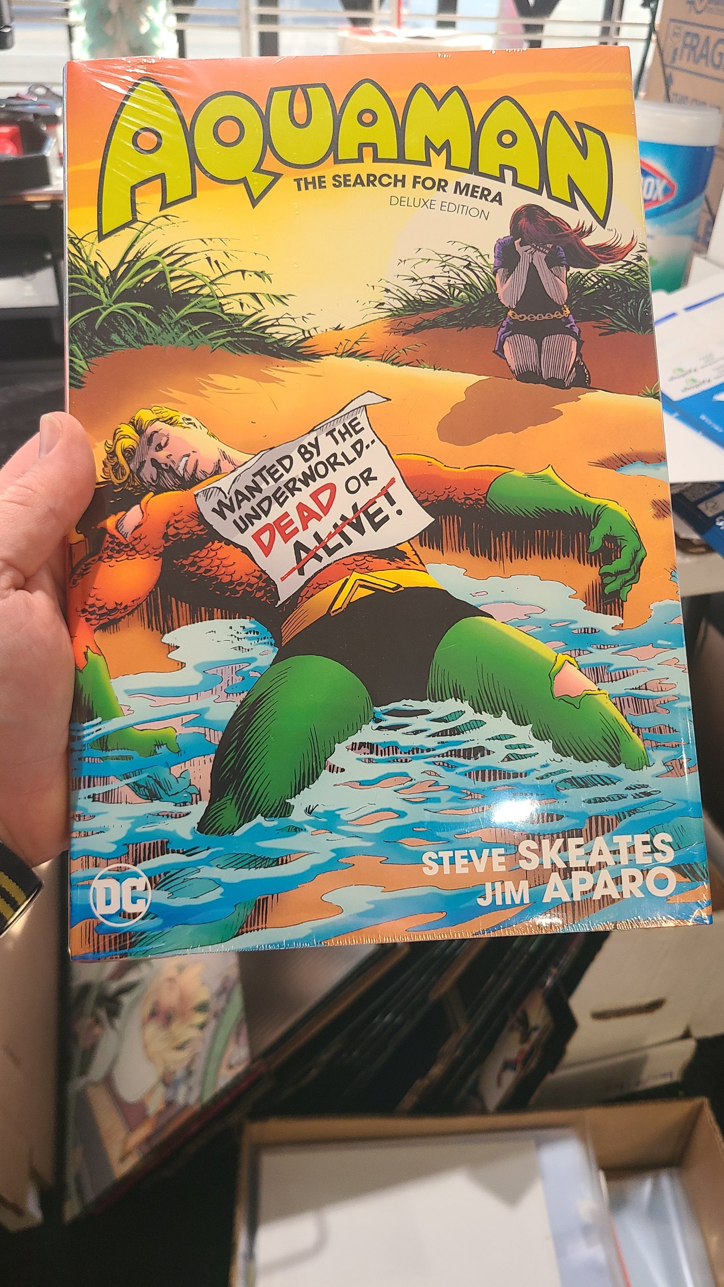 Aquamarine The Search for Mera Deluxe Edition Hardcover