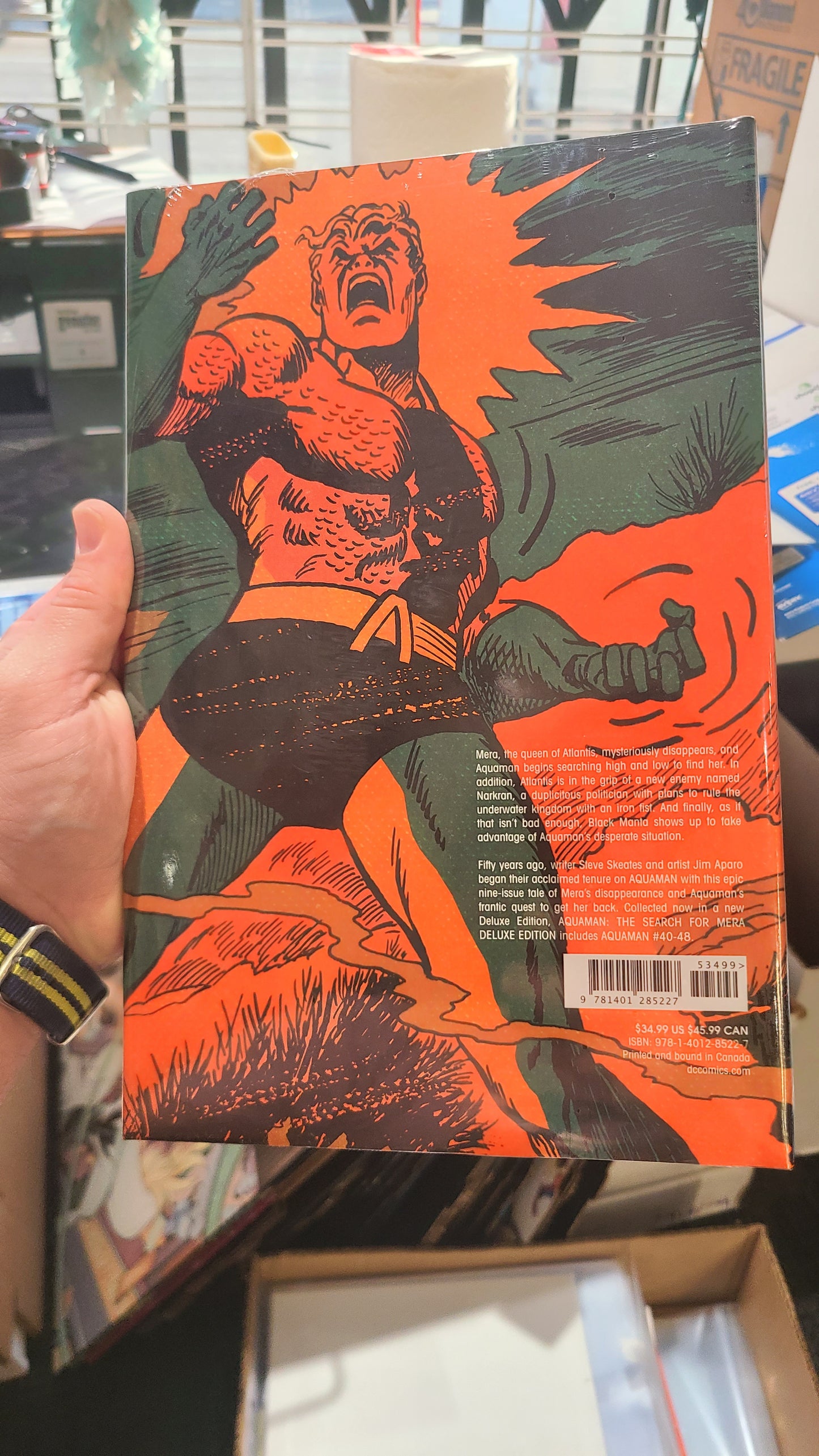 Aquamarine The Search for Mera Deluxe Edition Hardcover