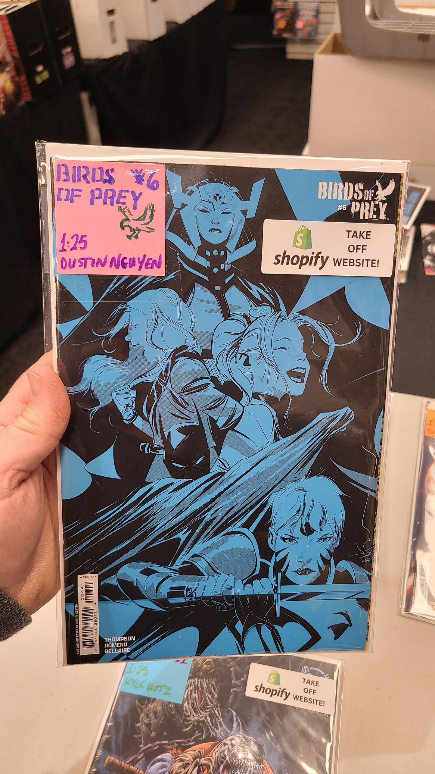 BIRDS OF PREY #6 1:25 by DUSTIN NGUYEN