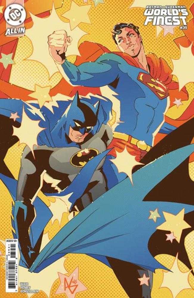 Batman Superman Worlds Finest #39 Cover D 1 in 25 Al Kaplan Card Stock Variant (We Are Yesterday)