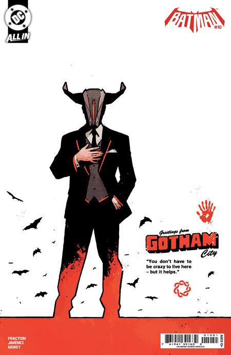 BATMAN #10 (2025) 1:25 by DAVID AJA