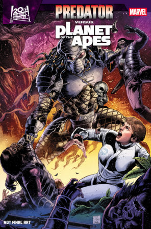 PREDATOR VS THE PLANET OF THE APES #1 1:25 by CARLOS MAGNO
