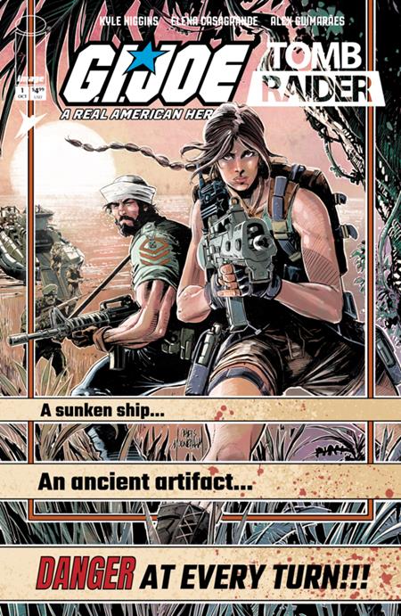 G.I. JOE: A REAL AMERICAN HERO - TOMB RAIDER #1 1:25 VINTAGE JOE by CHRIS MOONEYHAM