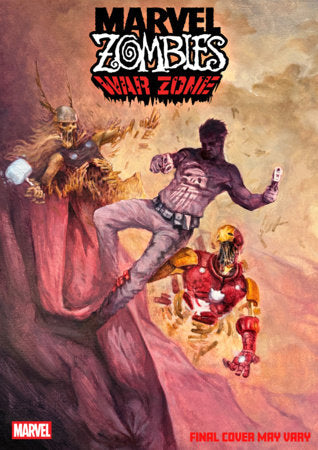 MARVEL ZOMBIES: WAR ZONE #1 1:25 by DOMENICO CAVA