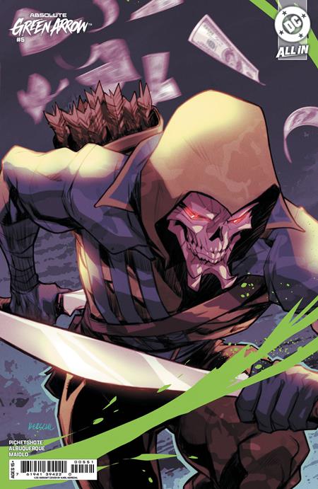 ABSOLUTE GREEN ARROW #5 1:25 by KARL KERSCHL