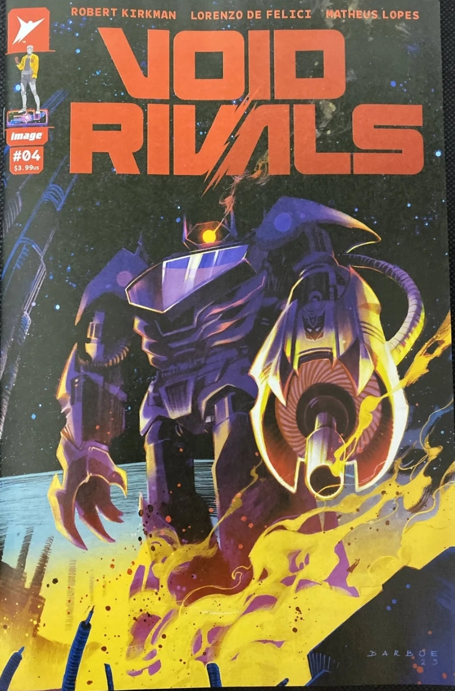 VOID RIVALS #4 1:25 VARIANT BY DARBOE