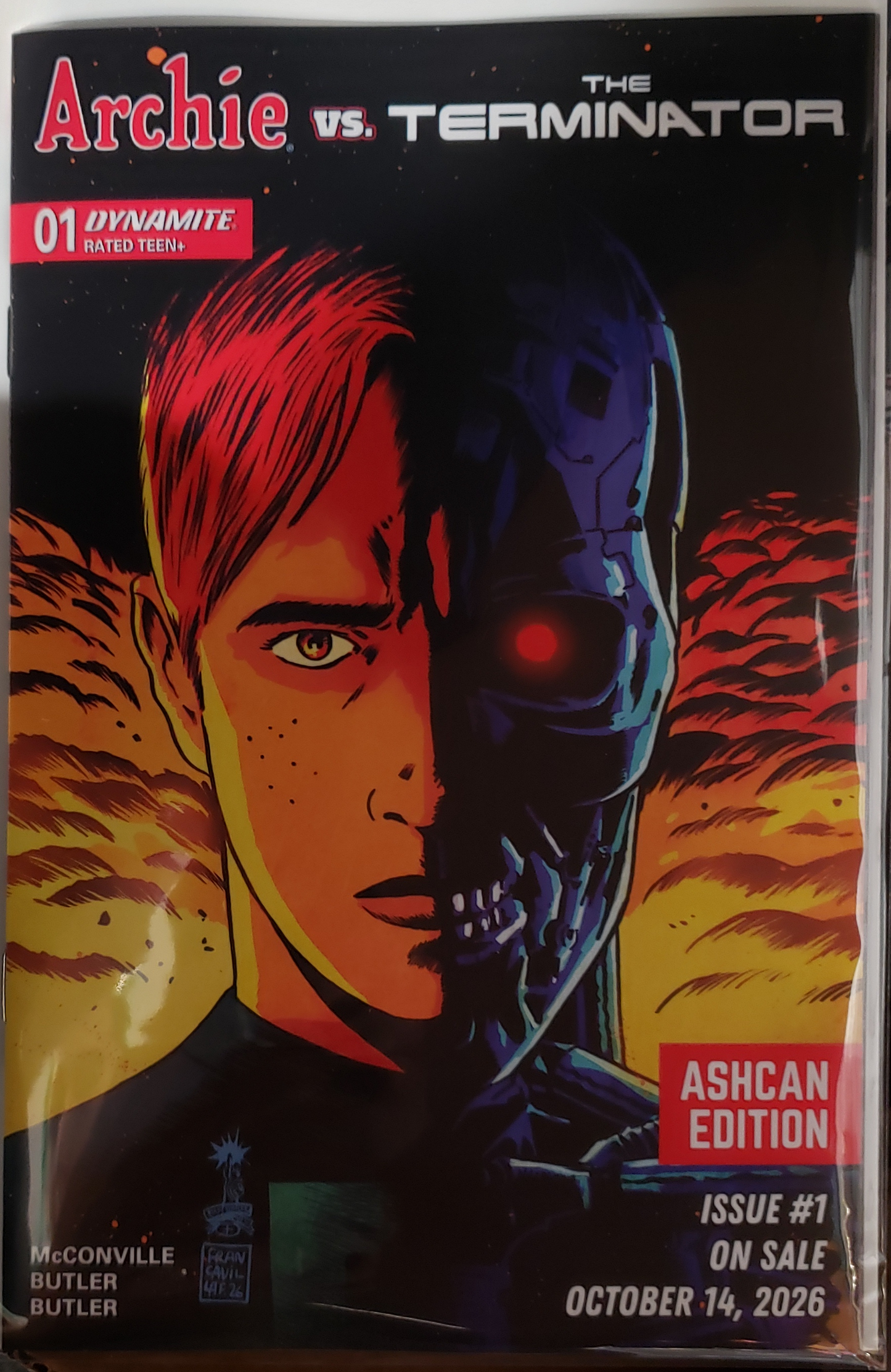 ARCHIE VS THE TERMINATOR #1 ASHCAN EDITION