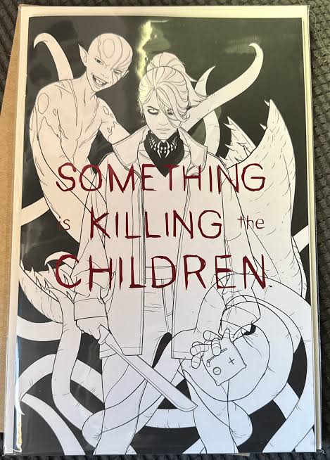 SOMETHING IS KILLING THE CHLDREN #50 BLIND BAG EXCLUSIVE FOIL STAMP by JAMIE MCKELVIE