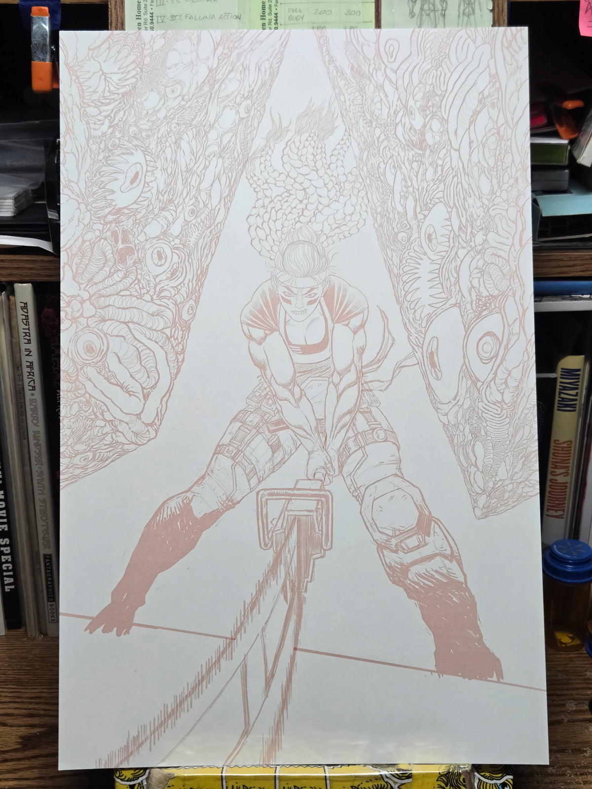Chainkata #1 Pulp Fiction Long Beach Exclusive by Erwin Papa