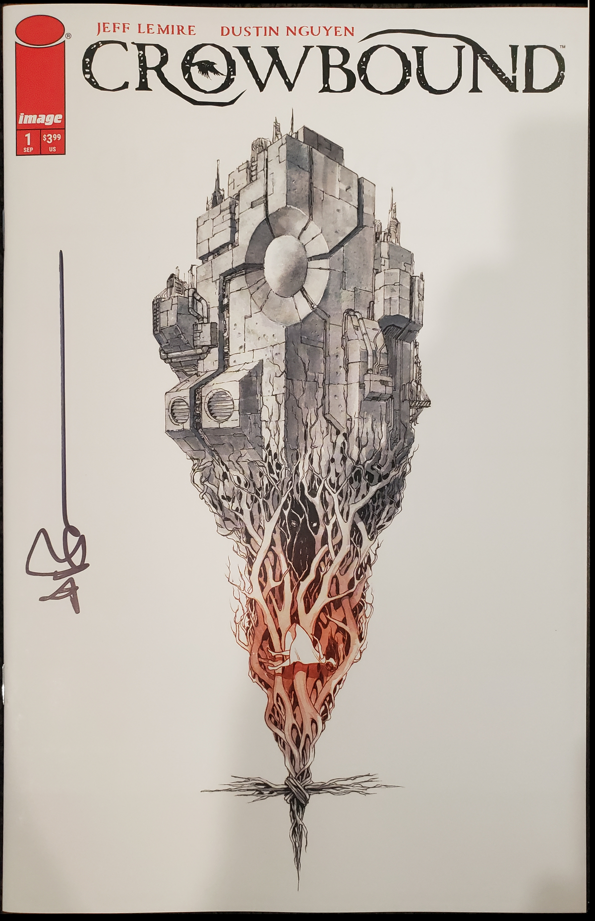 CROWBOUND #1 1:100 SIGNED BY DUSTIN NGUYEN