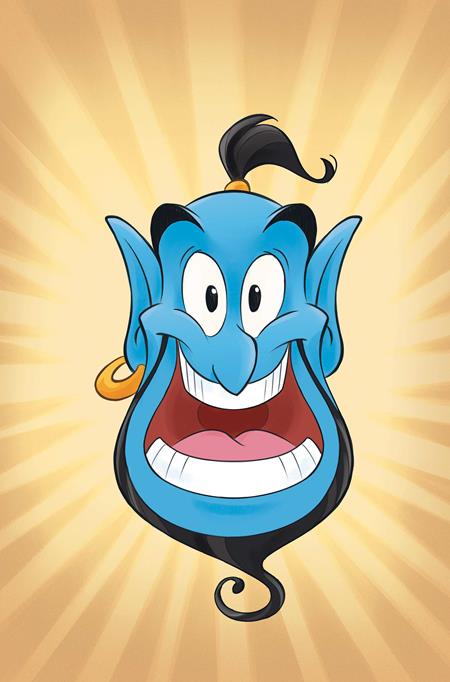 ALADDIN #1 1:10 CARTOON HEAD by AGNESE ETERNO