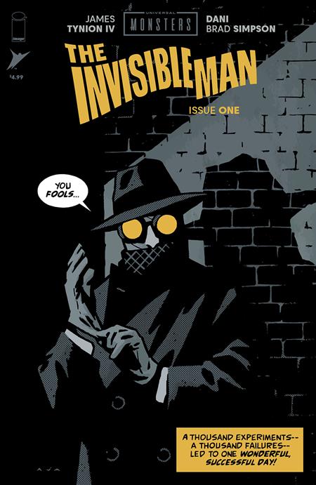 UNIVERSAL MONSTERS: THE INVISIBLE MAN #1 1:10 by DAVID AJA