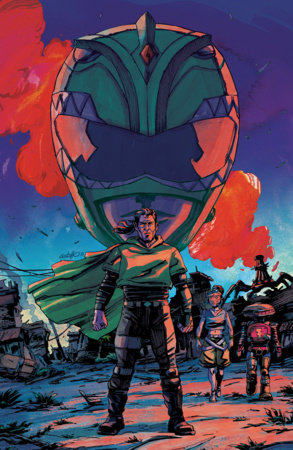 POWER RANGERS: GREEN #1 1:10 FOIL by GUSTAFFO VARGAS