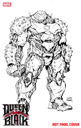 QUEEN IN BLACK #3 1:10 DESIGN by RYAN STEGMAN