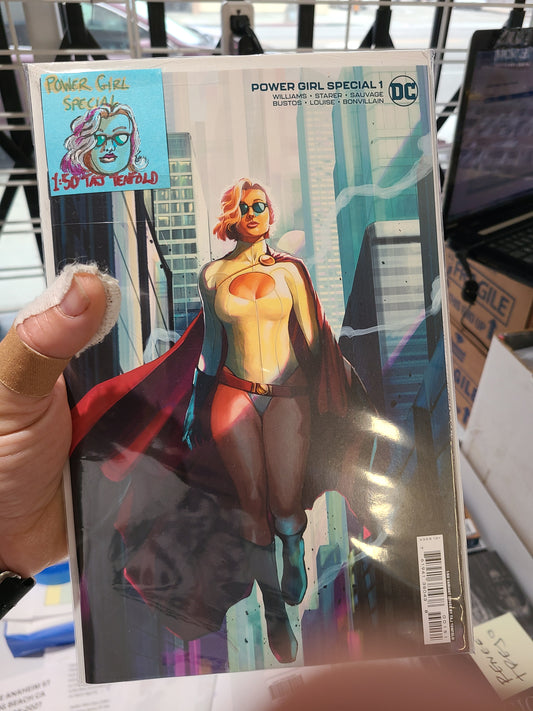 POWER GIRL SPECIAL #1 1:50 BY TAJ TENFOLD