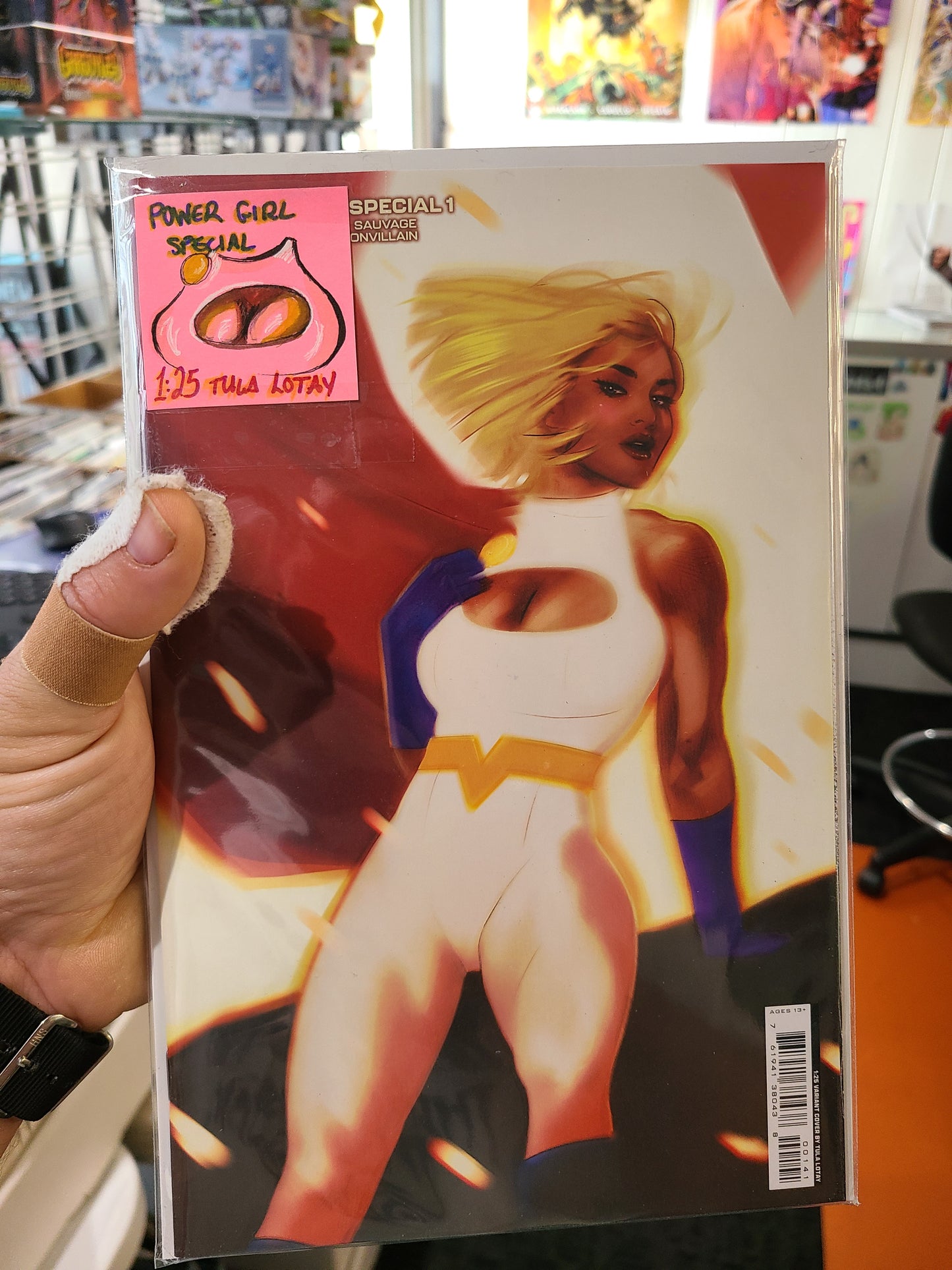 POWER GIRL SPECIAL #1 1:25 BY TULA LOTAY
