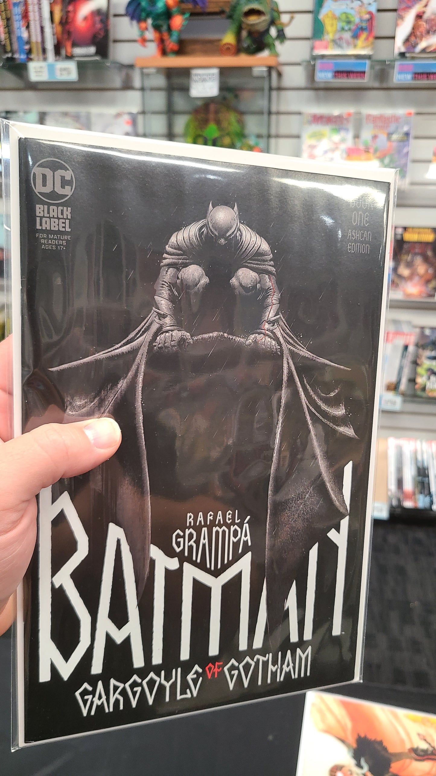 BATMAN: GARGOYLE OF GOTHAM #1 ASHCAN BY RAFAEL GRAMPÁ