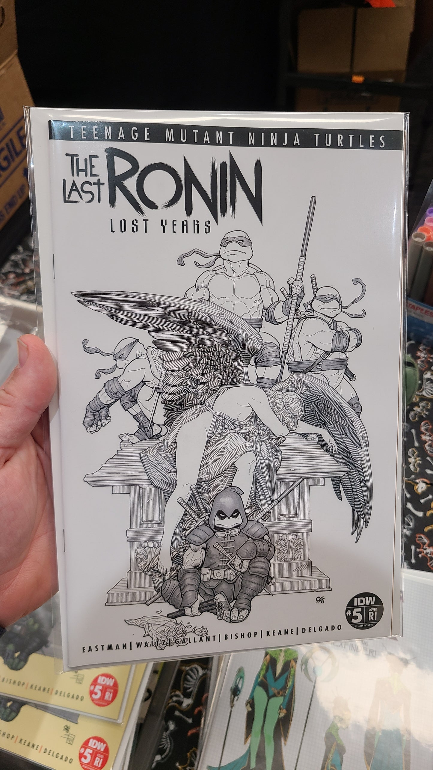 TMNT THE LAST RONIN: LOST YEARS #5 1:50 BY FRANK CHO