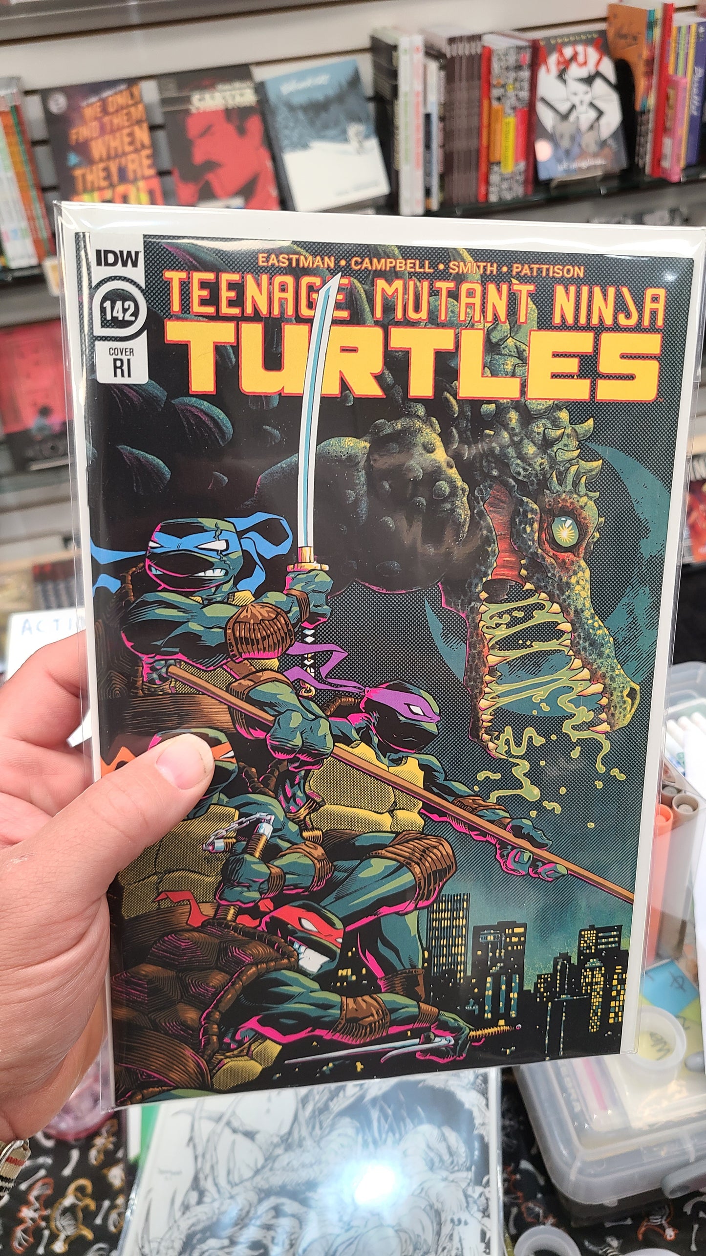 TMNT ONGOING #142 1:10 BY J. GONZO