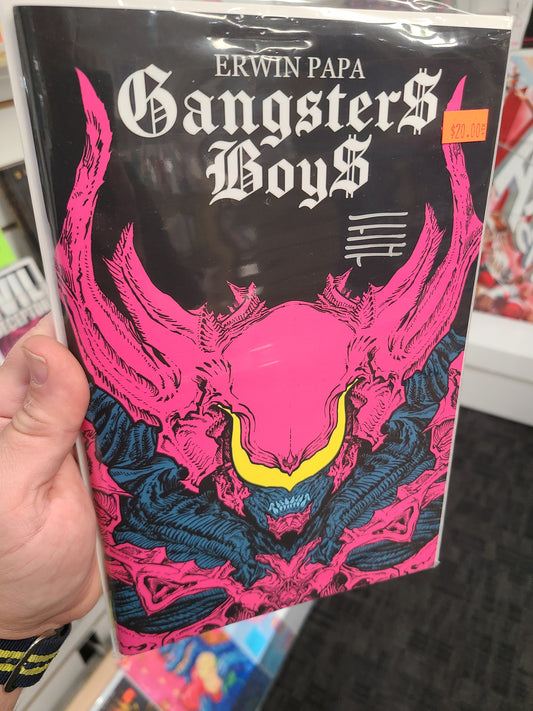 Gangster$ Boy$ Artbook by Erwin Papa! Signed!