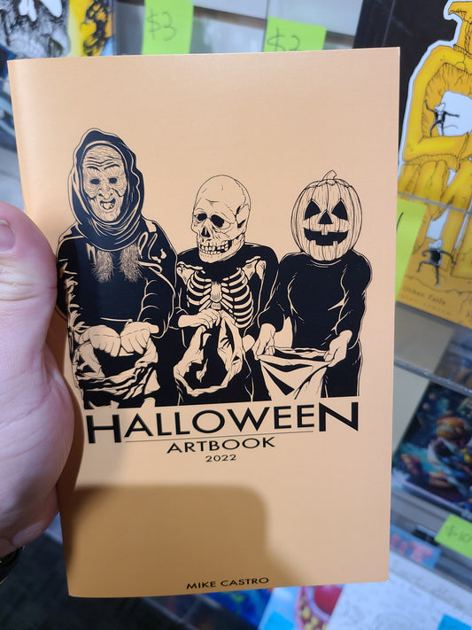 2022 Halloween Artbook by Mike Castro!