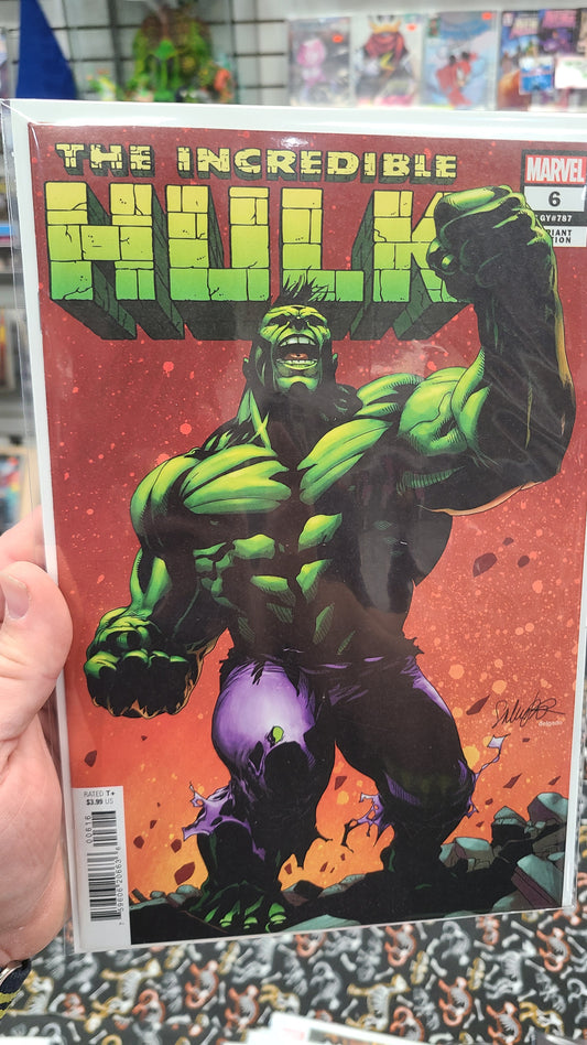 INCREDIBLE HULK #6 1:25 by SALVADOR LARROCA