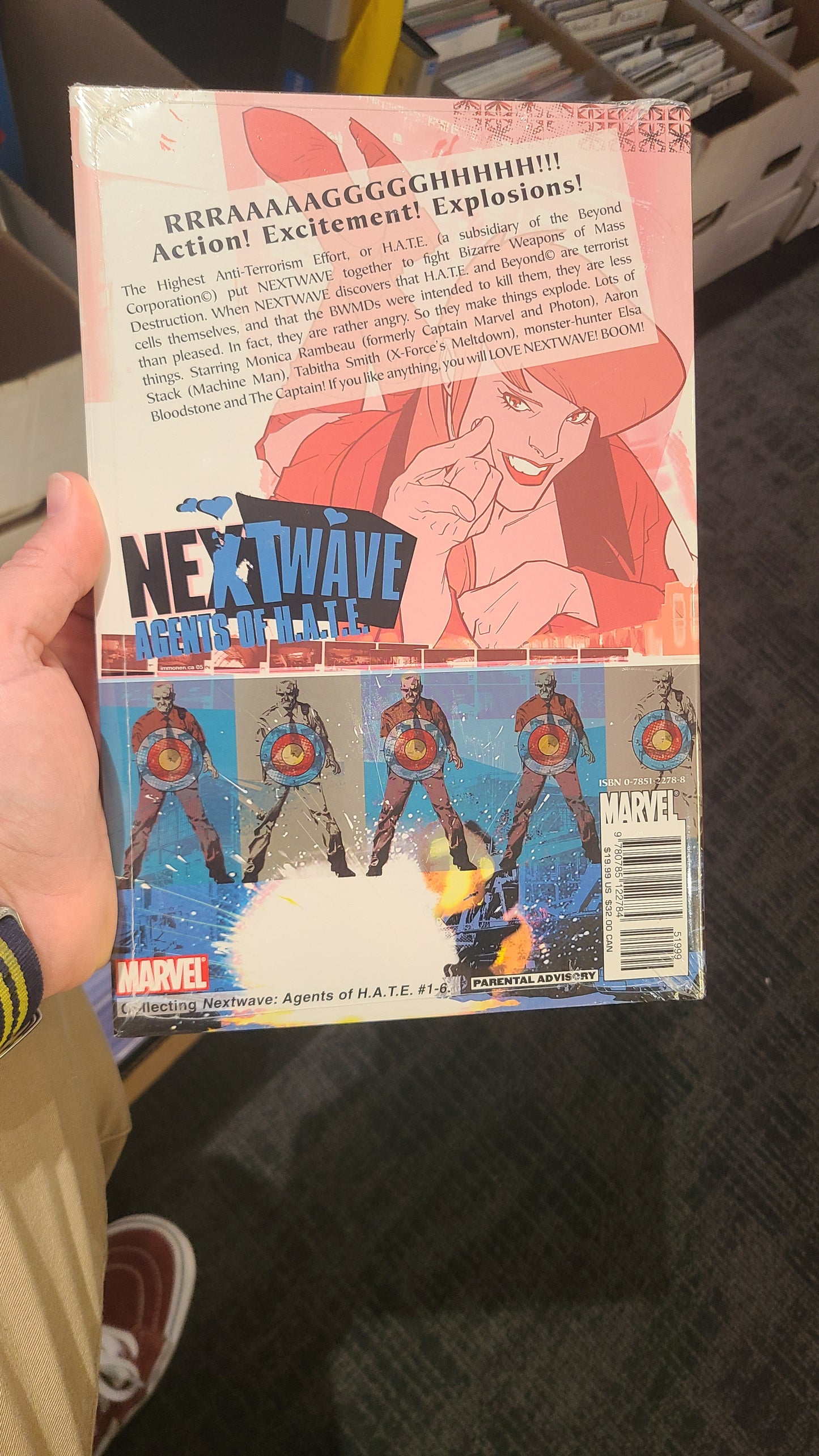 Nextwave Agents of H.A.T.E Premiere Hardcover Vol 1